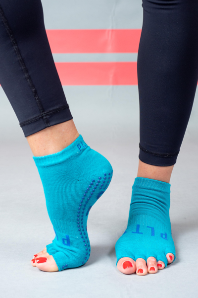 Grip Socks - Aqua/blue